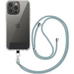 Mobigear Lanyard - Cordon de téléphone universel ajustable - Gris