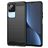 Mobigear Brushed Slim Coque POCO F4 Coque arrière en TPU Souple - Noir
