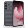 Mobigear Bumpy Coque Samsung Galaxy S25 FE Coque arrière en TPU Souple - Gris