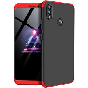 Mobigear TriGuard Coque HONOR Note 10 Coque arrière Rigide - Noir / Rouge