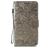 Mobigear Flowers Housse Huawei P40 Pro Etui Porte-Monnaie - Gris