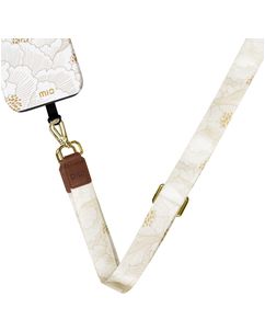 MIO Lanyard - Cordon de téléphone universel ajustable - White Roses