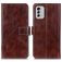 Mobigear Basic Housse Nokia G60 5G Etui Porte-Monnaie - Marron