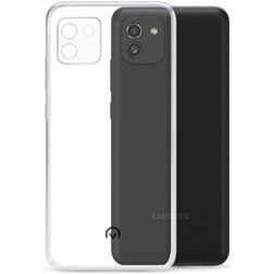 Mobilize Gelly Coque Transparente Samsung Galaxy A03 Coque arrière en TPU Souple - Transparent