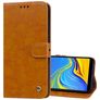 Mobigear Wallet Housse Samsung Galaxy J6 Plus Etui Porte-Monnaie - Cognac