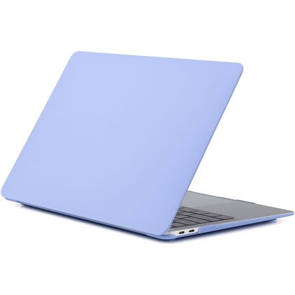 Mobigear Matte MacBook Pro 13 Pouces (2016-2023) Coque - Bleu pastel - Model A1706 / A1708 / A1989 / A2159 / A2289 / A2251 / A2338