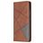 Mobigear Rhombus Slim Housse Nokia 2.2 Etui - Marron