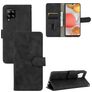 Mobigear Retro Housse Samsung Galaxy A42 Etui Porte-Monnaie - Noir
