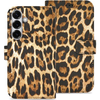 My Style Flex Wallet Housse Samsung Galaxy S26 Plus Etui Porte-Monnaie - Wild Leopard