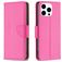 Mobigear Excellent Housse iPhone 16 Pro Etui Porte-Monnaie - Magenta