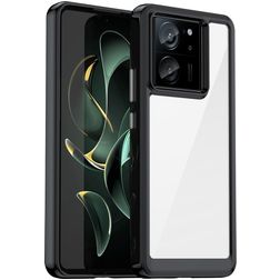 Mobigear Crystal Coque Xiaomi 13T Pro Coque arrière Rigide - Noir