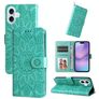 Mobigear Sunflower Housse iPhone 17 Etui Porte-Monnaie - Vert