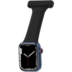 Mobigear Clip Bracelet pour infirmière Apple Watch Épingle - 49/46/45/44 mm - Noir