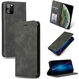 Mobigear Retro Slim Housse iPhone 11 Pro Etui - Gris