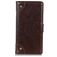 Mobigear Ranch Housse Motorola Moto G60s Etui Porte-Monnaie - Marron