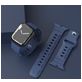 Mobigear Sport Armor Bracelet Silicone Apple Watch Fermeture à clou et passant - 42/41/40/38 mm - Bleu