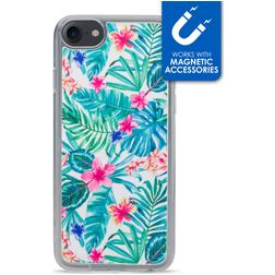 My Style Magneta Coque iPhone 8 Coque arrière en TPU Souple - Jungle