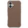 CARE by PanzerGlass Fashionable Coque iPhone 17 MagSafe Coque arrière en Silicone - Espresso