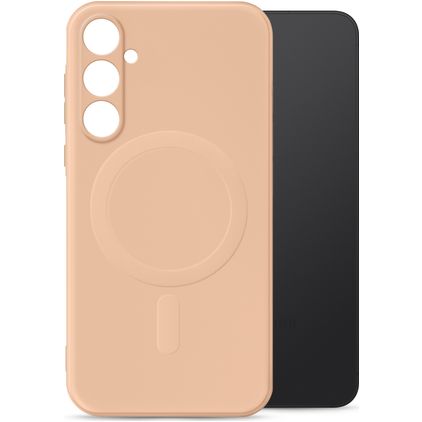 My Style Protective Flex Coque Samsung Galaxy A35 MagSafe Coque arrière en TPU Souple - Soft Pink
