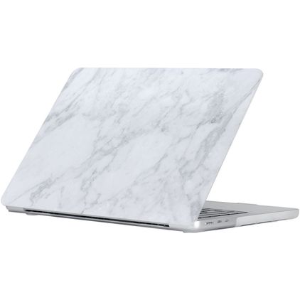 Mobigear Marble MacBook Air 15 Pouces (2023-2026) Coque - Gris - Model A2941 / A3114 / A3241 / A3448