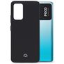Mobilize Rubber Gelly Coque POCO M4 Pro 5G Coque arrière en TPU Souple - Matt Black