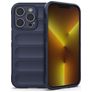 Mobigear Bumpy iPhone 14 Pro TPU souple Coque arrière - Bleu foncé