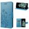 Mobigear Butterfly Housse OnePlus 10T Etui Porte-Monnaie - Bleu