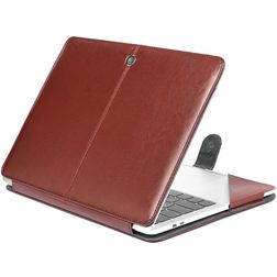 Mobigear Business MacBook Pro 13 pouces (2016-2023) Coque pour MacBook - Marron - Modèle A1706 / A1708 / A1989 / A2159 / A2289 / A2251 / A2338