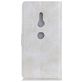 Mobigear Wallet Housse Sony Xperia XZ3 Etui Porte-Monnaie - Blanc