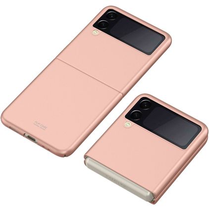Mobigear Colors Coque Samsung Galaxy Z Flip 3 Coque arrière Rigide - Rose
