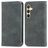 Mobigear Retro Slim Housse Samsung Galaxy S25 Etui Porte-Monnaie - Gris