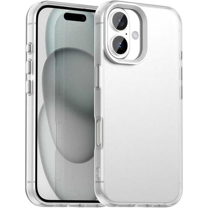 Mobigear Crystal Coque iPhone 18 Coque arrière Rigide - Blanc