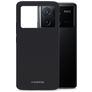 Mobilize Rubber Gelly Coque POCO X6 Pro Coque arrière en TPU Souple - Matt Black