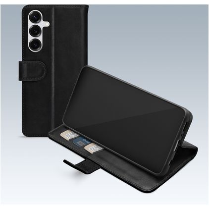 Mobilize Premium Gelly Housse Samsung Galaxy S26 Plus Etui Porte-Monnaie - Noir