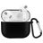 Mobigear Classic Coque Silicone souple pour Apple AirPods 3 - Noir