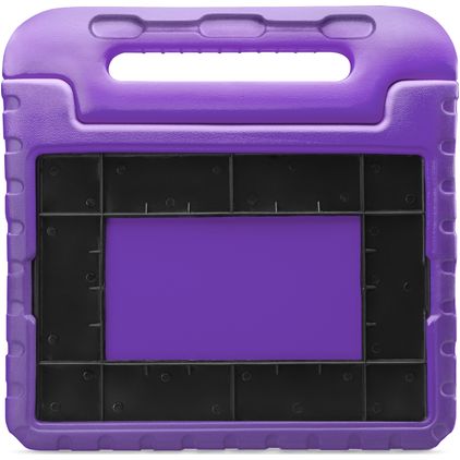 Xccess Kids Guard Coque iPad 8 (2020) Coque de tablette pour enfants avec Poignée Enfants en EVA - Violet