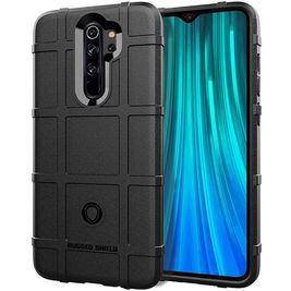 Mobigear Rugged Shield Coque Xiaomi Redmi 9 Coque arrière en TPU Souple Anti-Chocs - Noir Mobigear Rugged Shield Coque Xiaomi Redmi 9 Coque arrière en TPU Souple Anti-Chocs - Noir