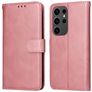 Mobigear Wallet Housse Samsung Galaxy S24 Ultra Etui Porte-Monnaie - Rose doré