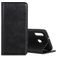 Mobigear Classic Elegance Housse Samsung Galaxy A40 Etui Porte-Monnaie - Noir
