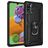 Mobigear Armor Ring Coque Samsung Galaxy A41 Coque arrière Rigide Anti-Chocs avec Anneau-Support - Noir