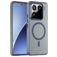 Mobigear Shockproof Xiaomi 15 Pro MagSafe Plastique rigide Coque arrière - Bleu foncé