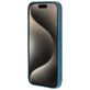 Mobiparts Coque iPhone 15 Pro Coque arrière en Silicone - Blueberry Blue