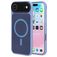 Mobiparts Hardcover iPhone Air MagSafe Plastique rigide Coque arrière - Satin Light Blue