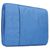 Mobigear Denim Zipper Pochette Ordinateur portable 13 - 14 Pouces Housse ordinateur - Bleu