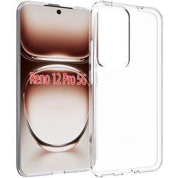 Mobigear Basics Coque Transparente OPPO Reno 12 Pro Coque arrière en TPU Souple - Transparent