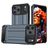 Mobigear Outdoor Coque iPhone 17 Pro Coque arrière Rigide Anti-Chocs - Bleu Marin