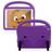 Mobigear Buddy Coque iPad 8 (2020) Coque de tablette pour enfants avec Poignée Enfants en EVA - Violet