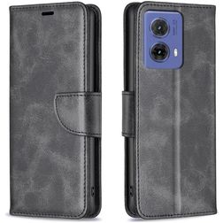 Mobigear Excellent Housse Motorola Moto G85 Etui Porte-Monnaie - Noir