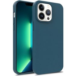 Mobigear Bio Coque iPhone 15 Pro Coque arrière en Eco-Friendly - Bleu