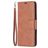 Mobigear Excellent Housse Nokia 1.4 Etui Porte-Monnaie - Cognac